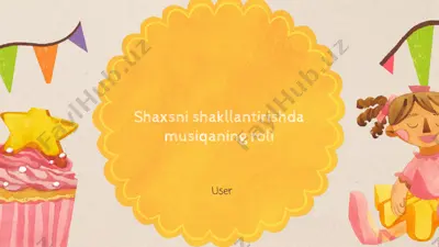 shaxsni shakllantirishda musiqaning roli — PPTX