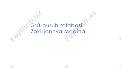 infeksiyalarga qarshi dorilar — PPTX
