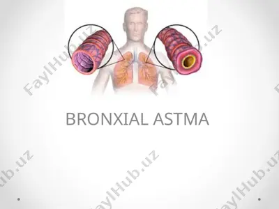 bronxial astma — PPT