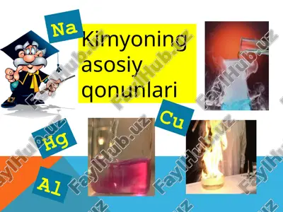 kimyoning asosiy qonunlari — PPT