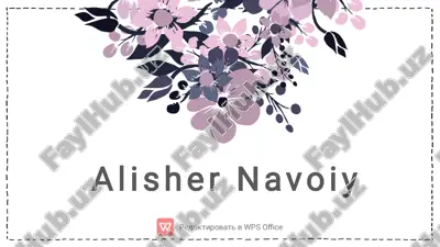 alisher navoiy — PDF