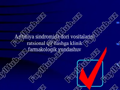 aritmiya sindromida dori vositalarini ratsional qo‘llashga klinik farmakologik yondashuv — PDF