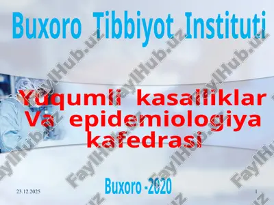 meningokokk infekstiyasi — PPTX