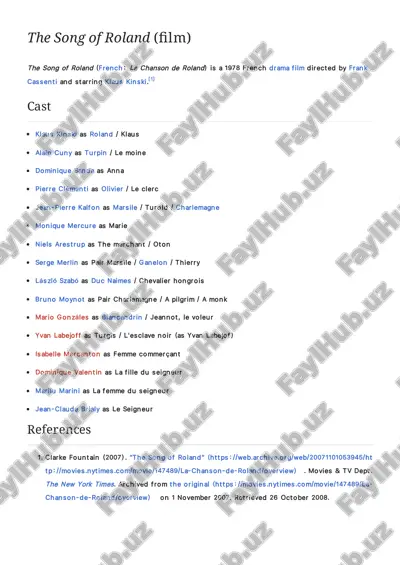 the song of roland — PDF