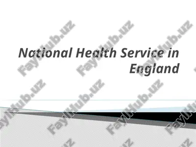 national health service in england — PPTX