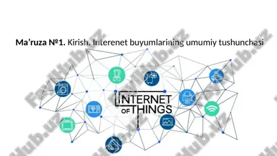 internet of things (iot) — PPTX