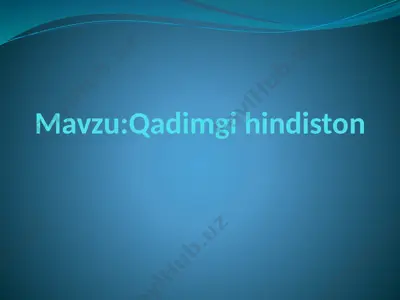 guptalar imperiyasi — PPTX