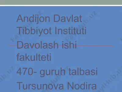 antenatal kuzatuvning zamonaviy konsepsiyasi — PPTX