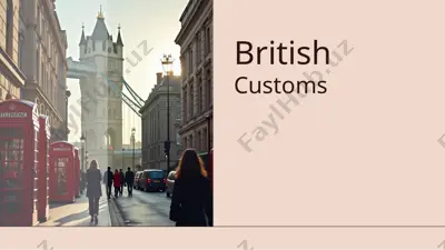 british customs — PPTX