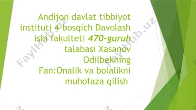 ayol jinsiy a'zolari anatomiyasi — PPTX