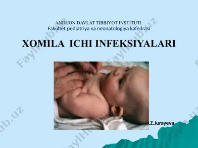 homila ichi infeksiyalari — PPTX