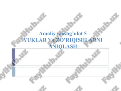amaliymashg’ulot5 — PPTX
