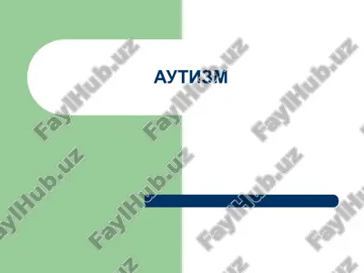 autizm — PPT