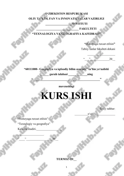 shimoly amerika materigining geologik tuzilishi, o’rganilish tarixi, relyef tuzilishi — DOCX