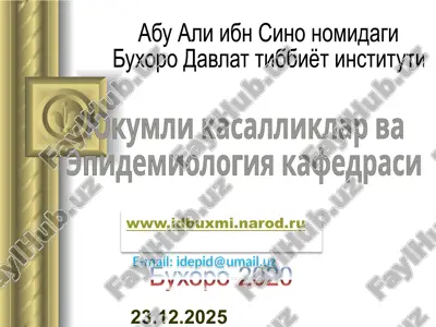 virusli gepatitlar — PPTX
