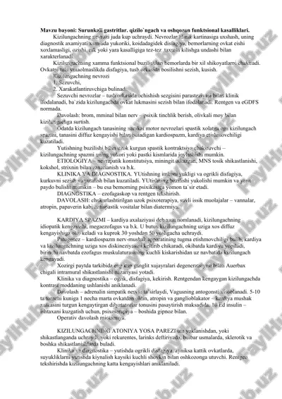 kizilungachning nevrozi — DOCX