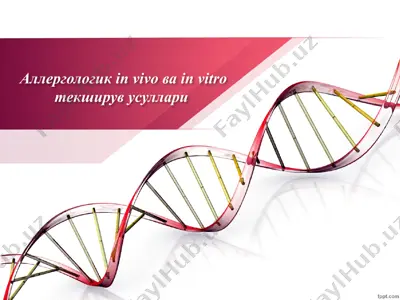 allergiya — PPTX