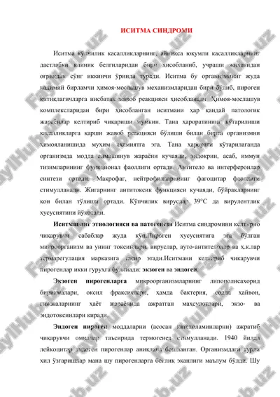 isitma sindromi — PDF