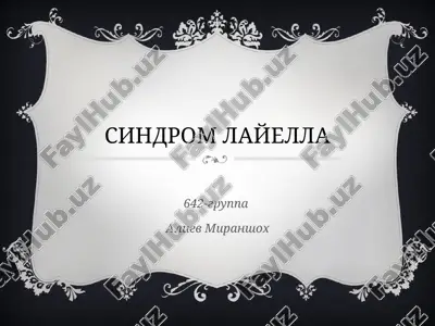 sindrom layella — PPT