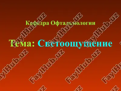 svetooshushenie — PPT