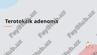 terotoksik adenoma — PPTX