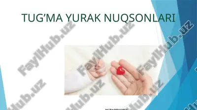yurak anatomiyasi — PPTX