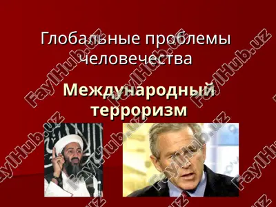 mejdunarodniy terrorizm — PPT