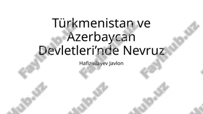 nevruz bayramı — PPTX