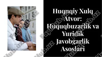 huquqiy xulq — PDF