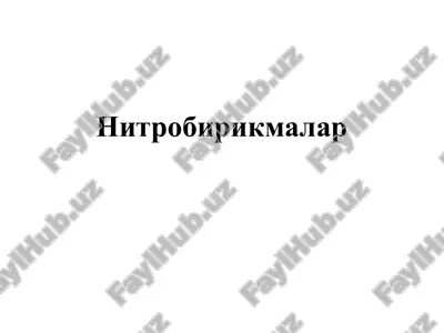 nitrobirikmalar — PPTX