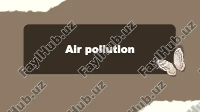 air pollution — PPTX