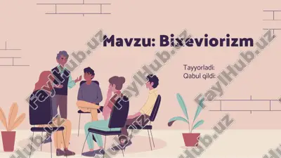 bixeviorizm — PPTX