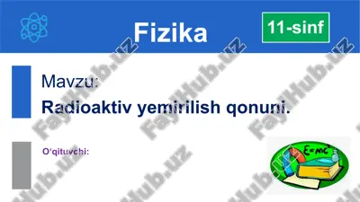radioaktivlik — PPTX