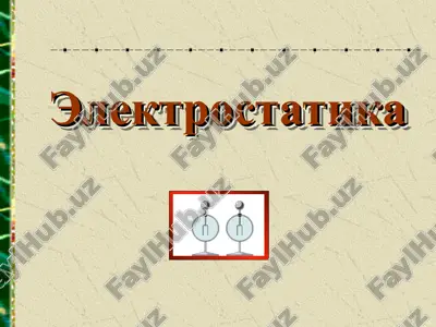 elektrostatika — PPT