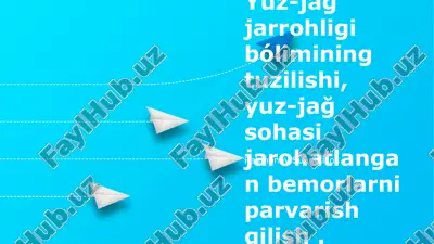 maksillofasial jarohatlarni davolash usullari — PPTX