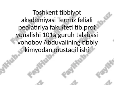 biogen elementlar kontsentratsiyasi oʻzgarishi bilan bogʻliq bulgan endimik va kasb kasalligi — PPTX
