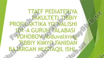 yurak glikozidlarining kimyoviy tuzilishi va ahamiyati — PPTX