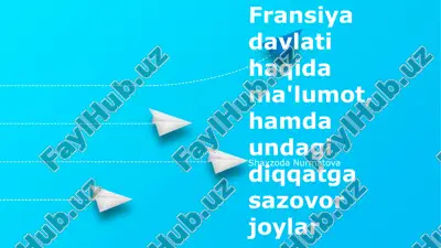 eyfel minorasi — PPTX