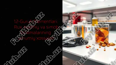 12-guruh elementlari — PPTX
