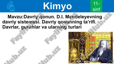 kimyo — PPTX