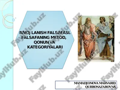 rivojlanish falsafasi — PDF