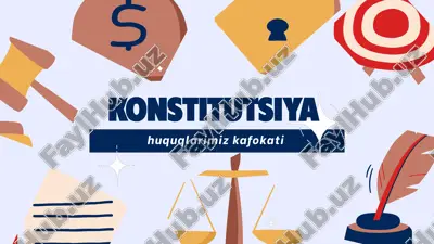 konstitutsiya — PPTX