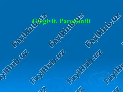 gingivit.parodontit — PPTX