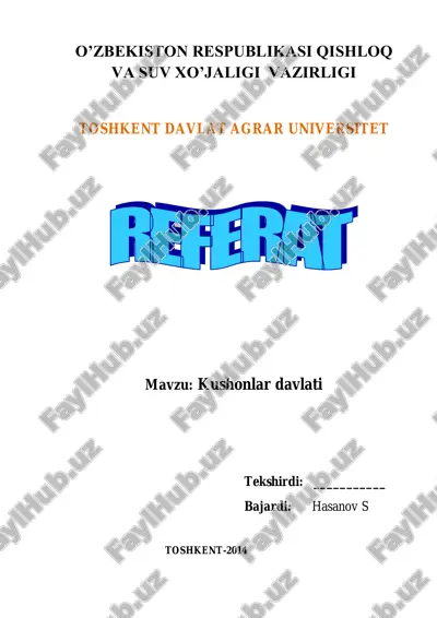kushonlar davlati — PDF