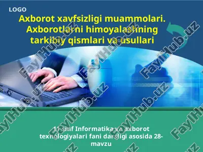 axborot xavfsizligi muammolari — PPTX