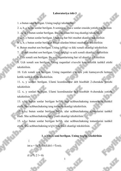 laboratoriya ishi-3 — DOCX