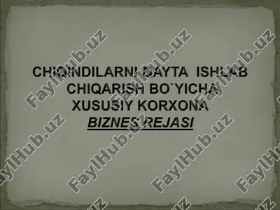 loyixamning mazmuni — PPT