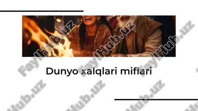 dunyo xalqlari miflari — PDF