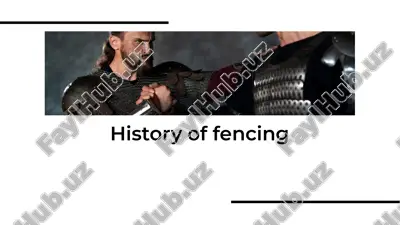 history of fencing — PDF