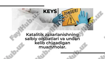 katalitik zaxarlanishning salbiy oqibatlari va undan kelib chiqadigan muammolar. — PDF
